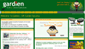 screenshot of the Garden Security web site
