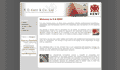 screenshot of the RD Kent web site